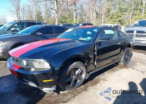 2010 Ford Mustang Gt/Gt Premium from USA, damaged, VIN 1ZVBP8CH6A5179750